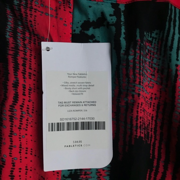 BNWT! Fabletics romper!! - Picture 5 of 5